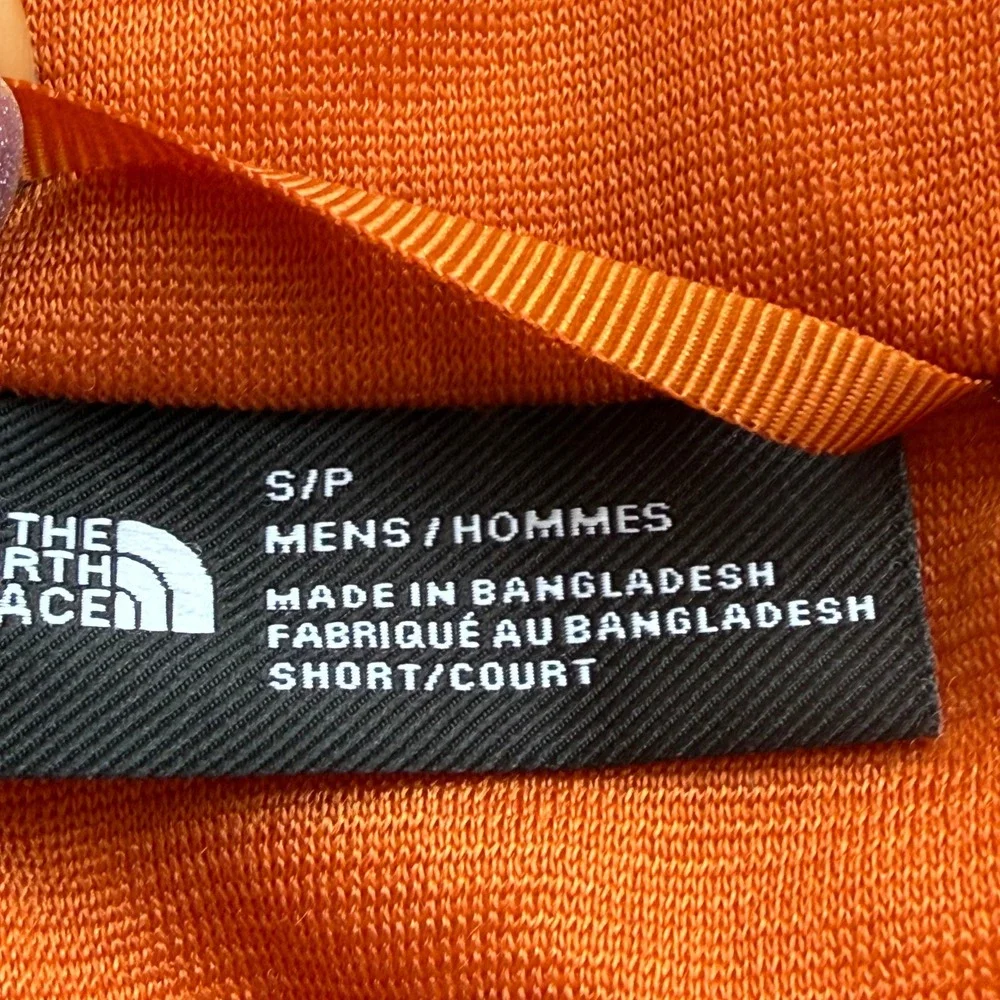The North Face Mens Freedom Bib Orange DryVent Snow Pants Short Small
